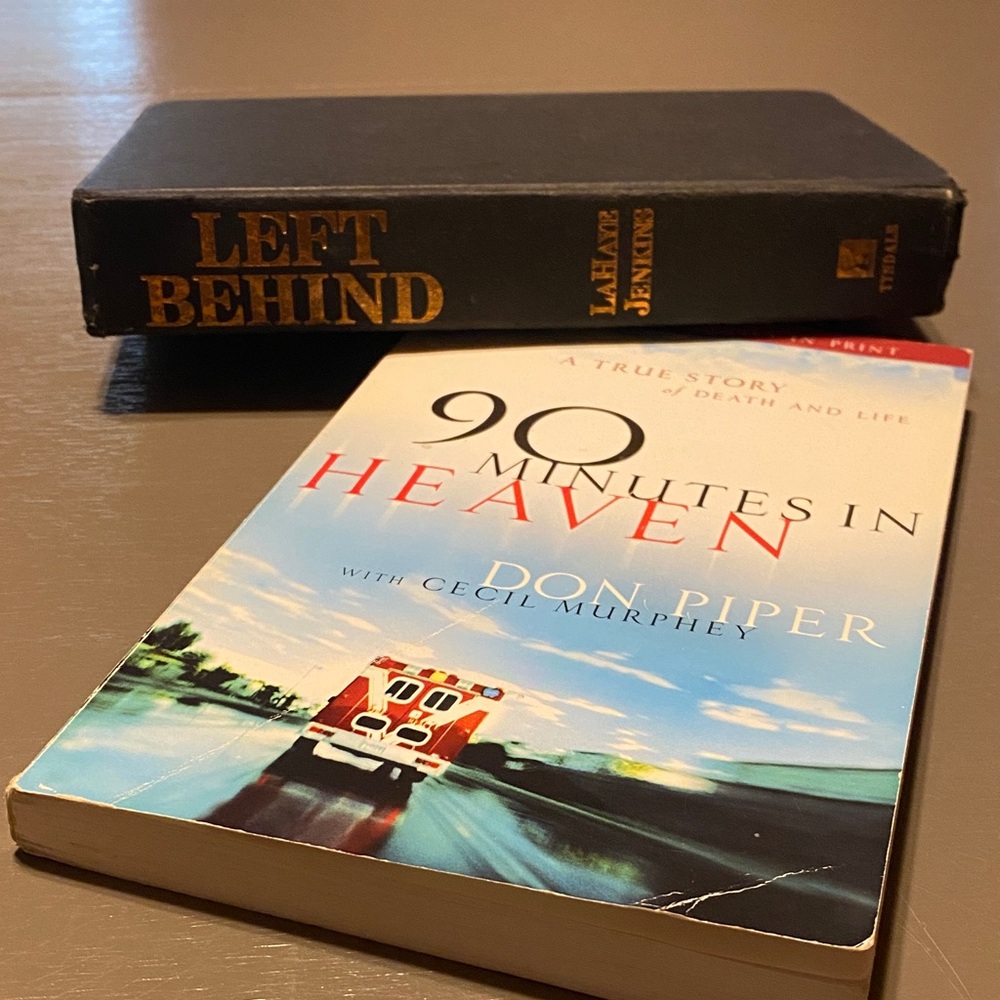 Christian Book Bundle | 90 Minutes in Heaven & Left Behind | Faith Based Books